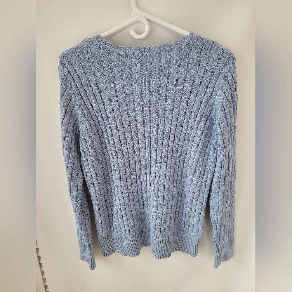 St. John's Bay Cable Knit Sweater Size XL - Picture 2 of 7